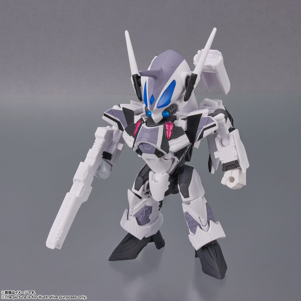 BANDAI Spirits VF-31F Siegfried (Messer Ihlefeld use) with Kaname Buccaneer(4573102641533)(4573102641533)