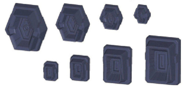 BANDAI Hobby Builders Parts - HD Non-Scale MS Detail 01