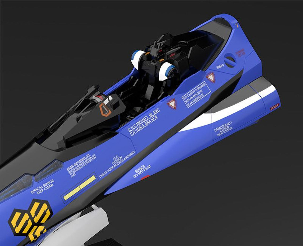 Good Smile Company PLAMAX MF-61: minimum factory Fighter Nose Collection VF-25G (Michael Blanc's Fighter)(4545784013014)