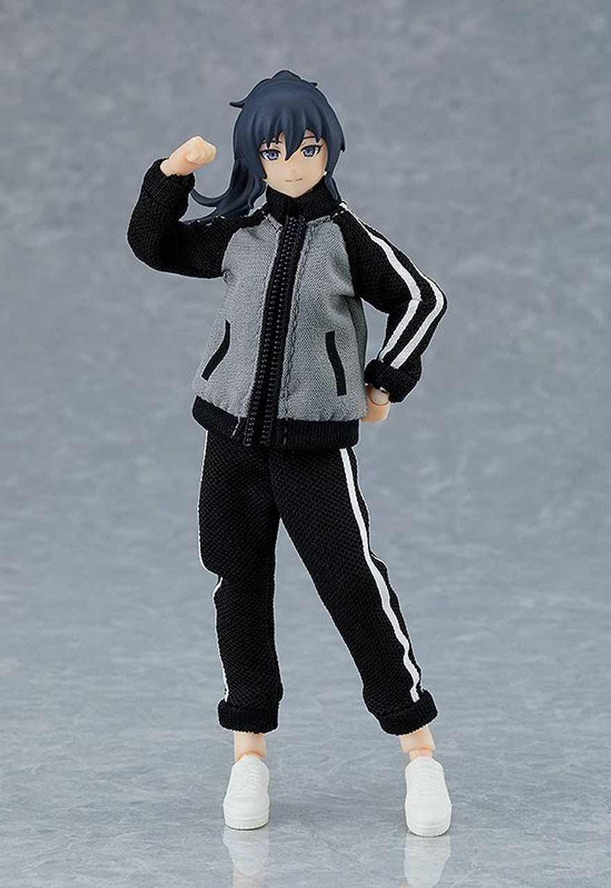 Good Smile Company figma Female Body (Makoto) with Tracksuit + Tracksuit Skirt Outfit(4545784068755)