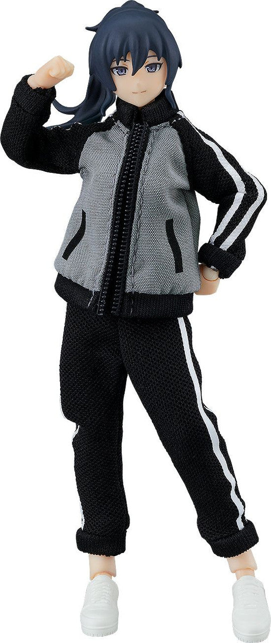 Good Smile Company figma Female Body (Makoto) with Tracksuit + Tracksuit Skirt Outfit(4545784068755)