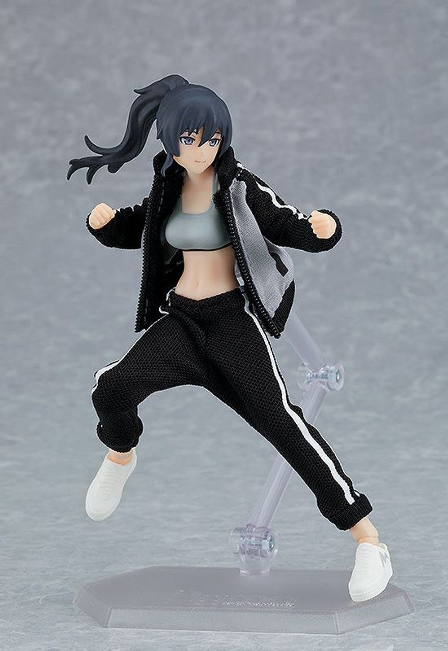 Good Smile Company figma Female Body (Makoto) with Tracksuit + Tracksuit Skirt Outfit(4545784068755)