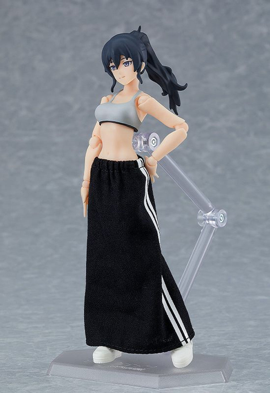 Good Smile Company figma Female Body (Makoto) with Tracksuit + Tracksuit Skirt Outfit(4545784068755)