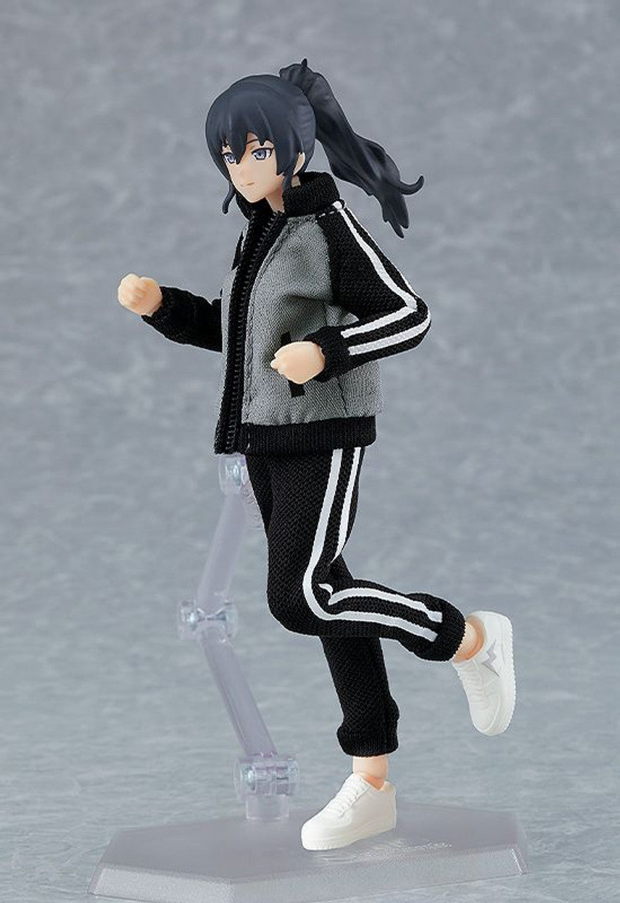 Good Smile Company figma Female Body (Makoto) with Tracksuit + Tracksuit Skirt Outfit(4545784068755)