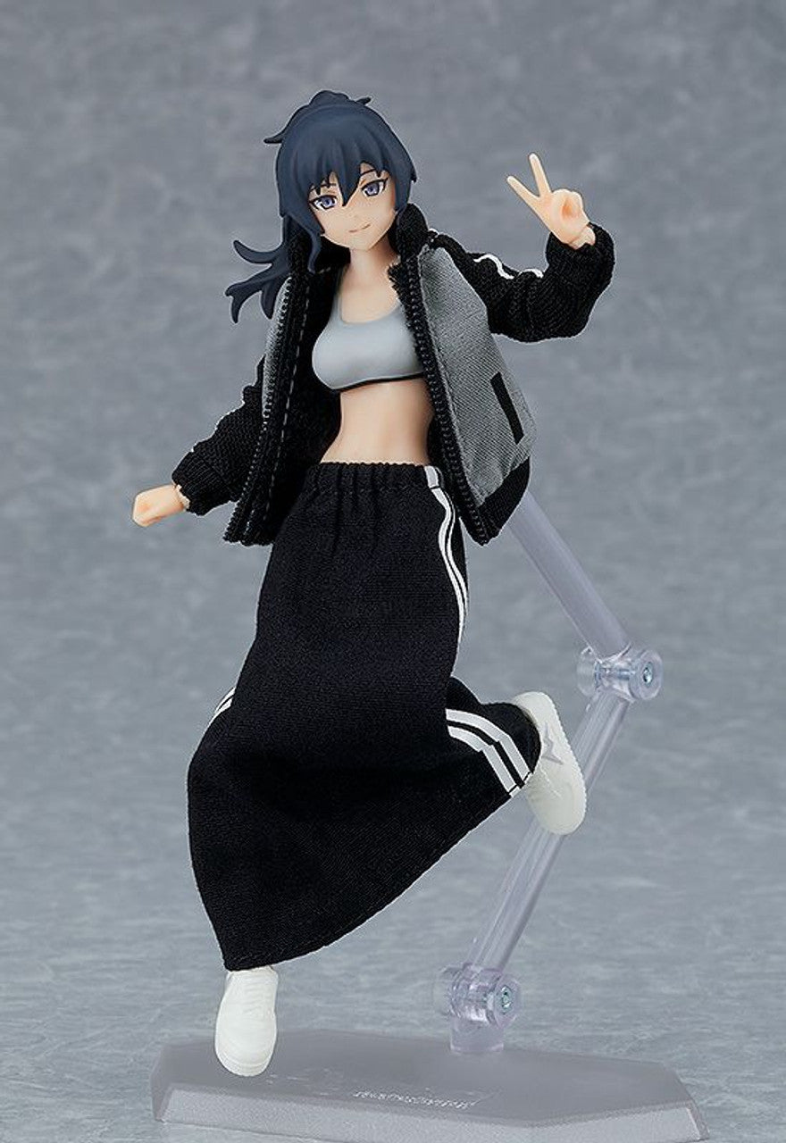Good Smile Company figma Female Body (Makoto) with Tracksuit + Tracksuit Skirt Outfit(4545784068755)