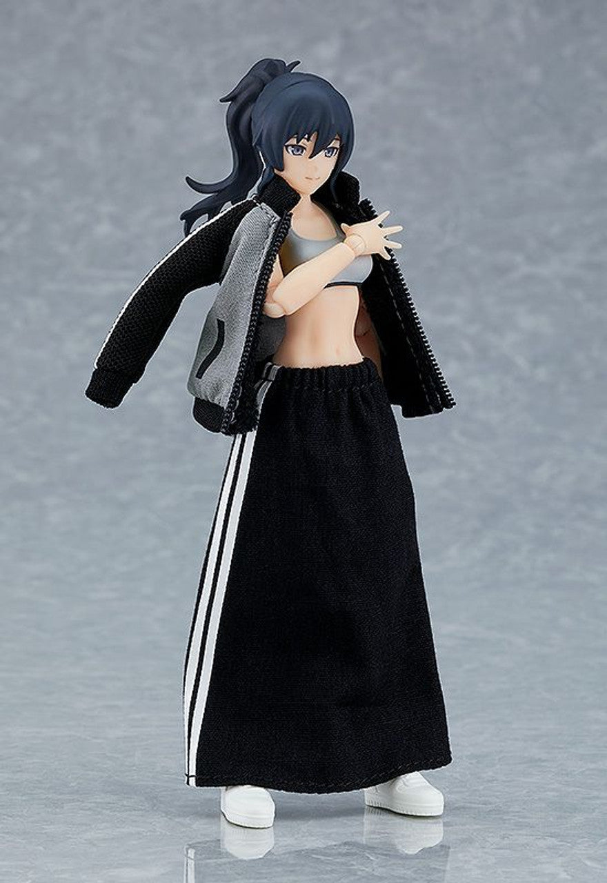 Good Smile Company figma Female Body (Makoto) with Tracksuit + Tracksuit Skirt Outfit(4545784068755)