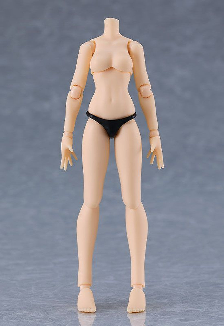 Good Smile Company figma Female Body (Mika) with Mini Skirt Chinese Dress Outfit (Black)(4545784069141)
