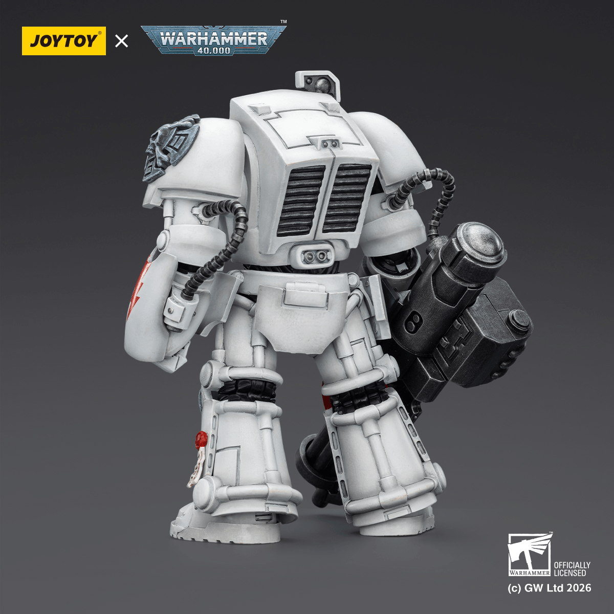 White Scars Terminator 3 with Power Fist and Assault Cannon | 6927054403202