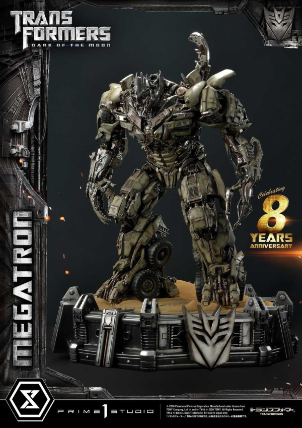 Prime 1 Studio Museum Masterline Transformers: Dark of the Moon (Film) Megatron EX Bonus Version(4582535944968)(4582535944968)