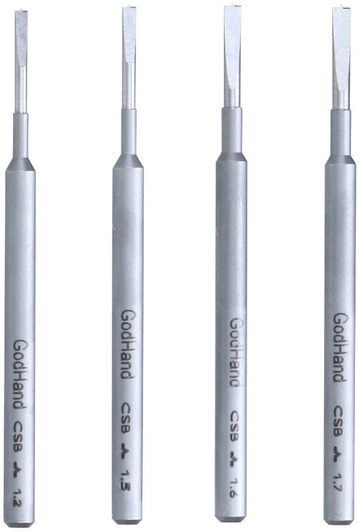 GodHand Spin Mold 1.2mm-1.7mm (4 pcs set) | 4562349870257