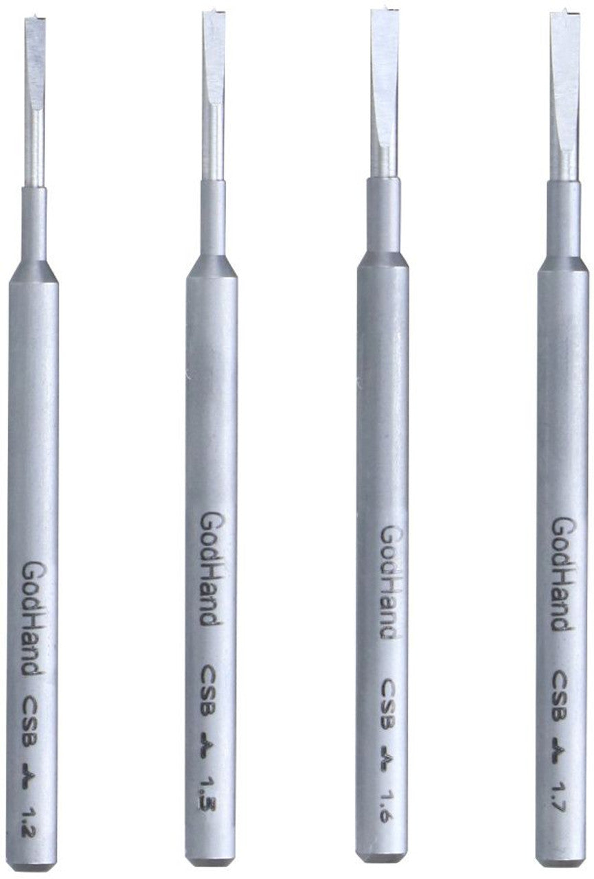 GodHand Spin Mold 1.2mm-1.7mm (4 pcs set)(4562349870257)