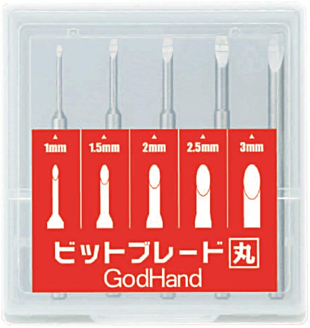 GodHand GodHand - Bit Blade set [Round BlankBlade] (Set of 5)(4562349870554)
