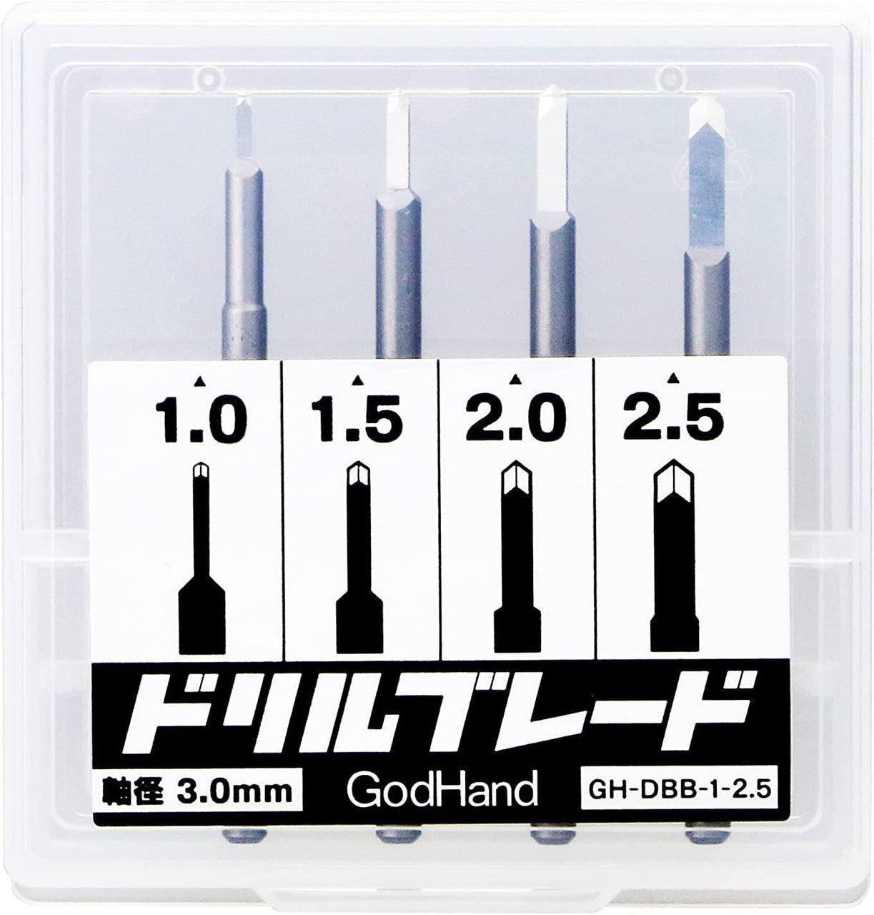 GodHand GodHand - Drill Blade (Chisel Bit Set)(4562349870646)