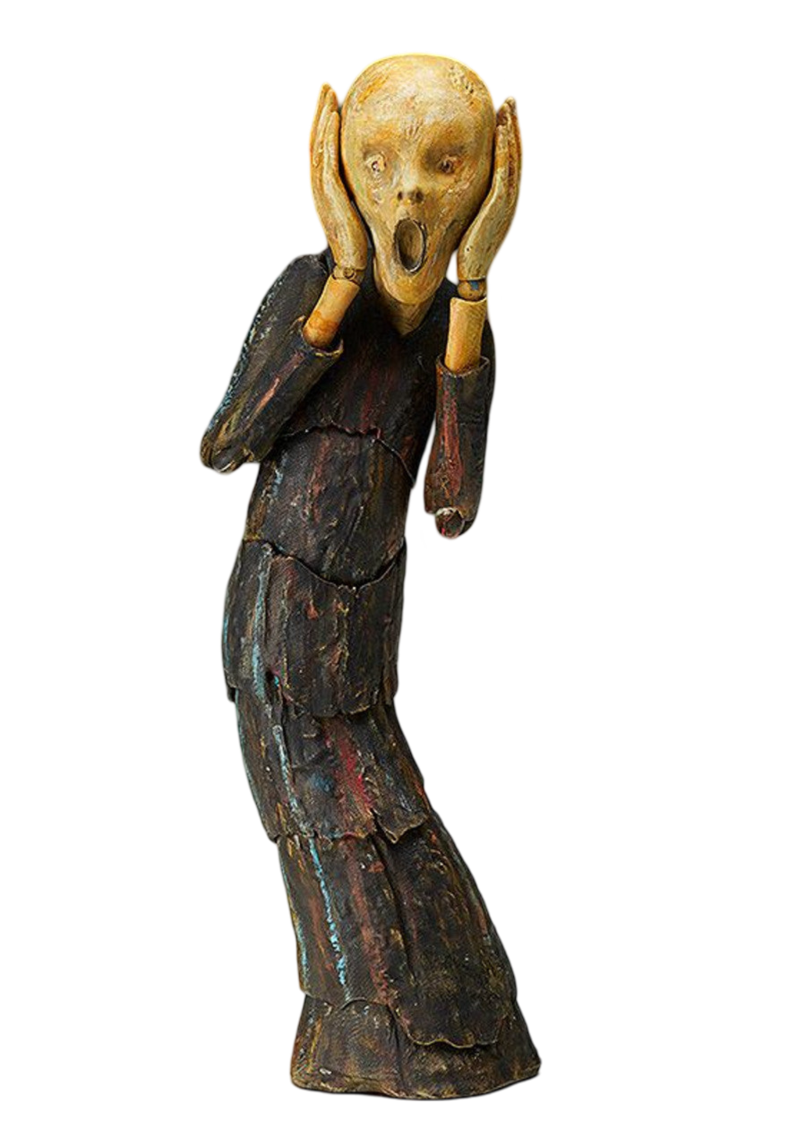 Good Smile Company [GoodSmile] figma The Scream(2nd re-run)(4570001510458)