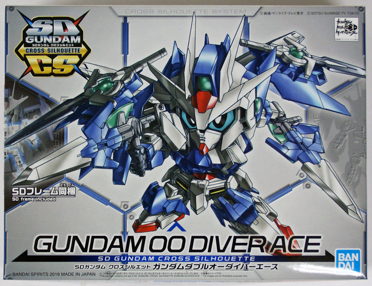 SD GUNDAM CROSS SILHOUETTE GUNDAM 00 DIVER ACE | 4573102553430