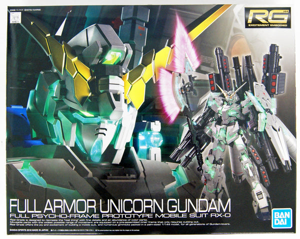 Kidou Senshi Gundam Unicorn - Mobile Suit Gundam U.C. - Mobile Suit Gundam Unicorn - RX-0 Full Armor Unicorn Gundam - RG (30) - 1/144(Bandai Spirits)