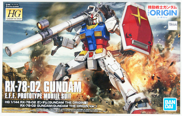 機動戦士ガンダム:The Origin - RX-78-02 Gundam - HGGTO (26) - 1/144(Bandai Spirits)
