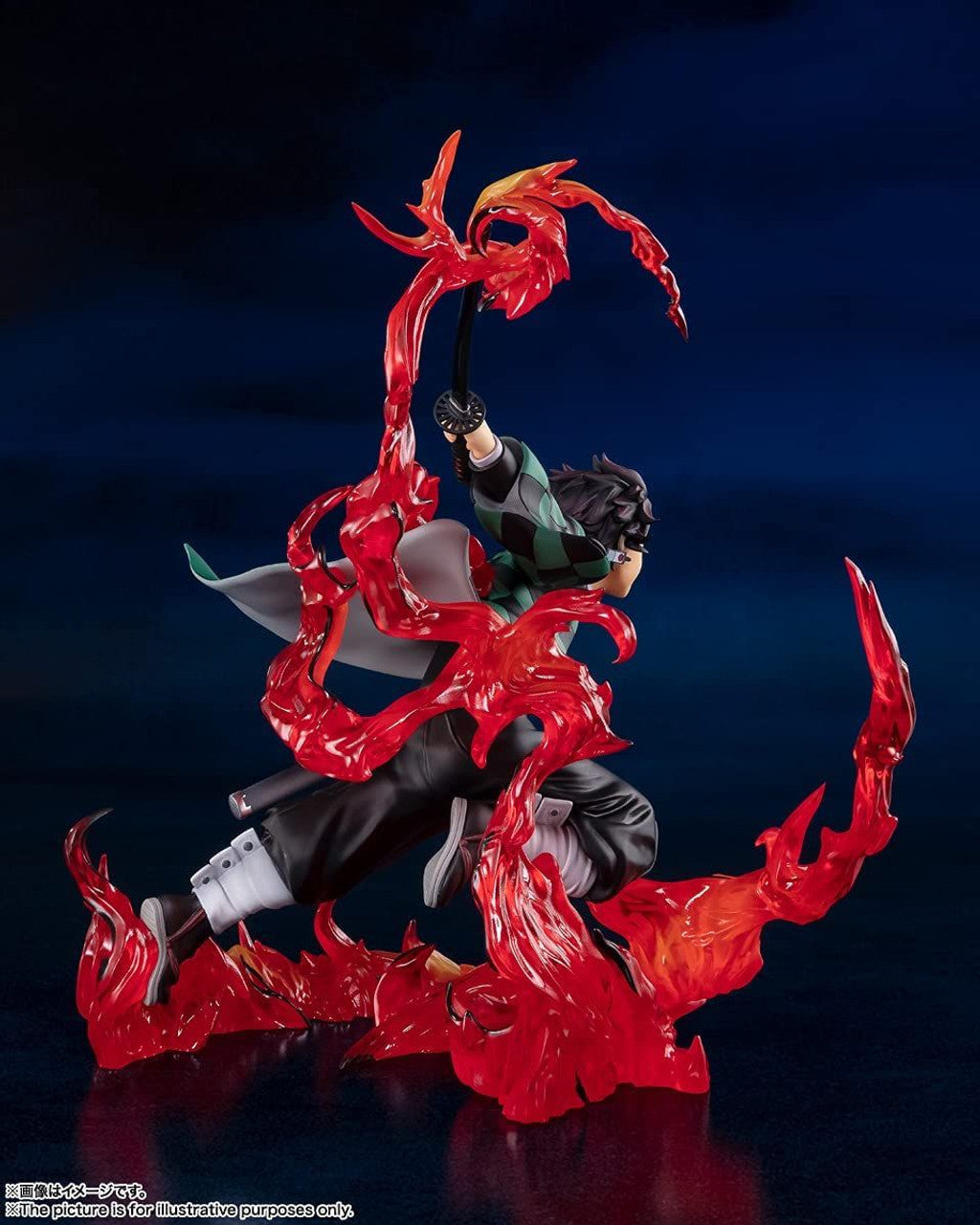 BANDAI Tamashii Tanjiro Kamado Total Concentration Breathing - P-REX Hobby