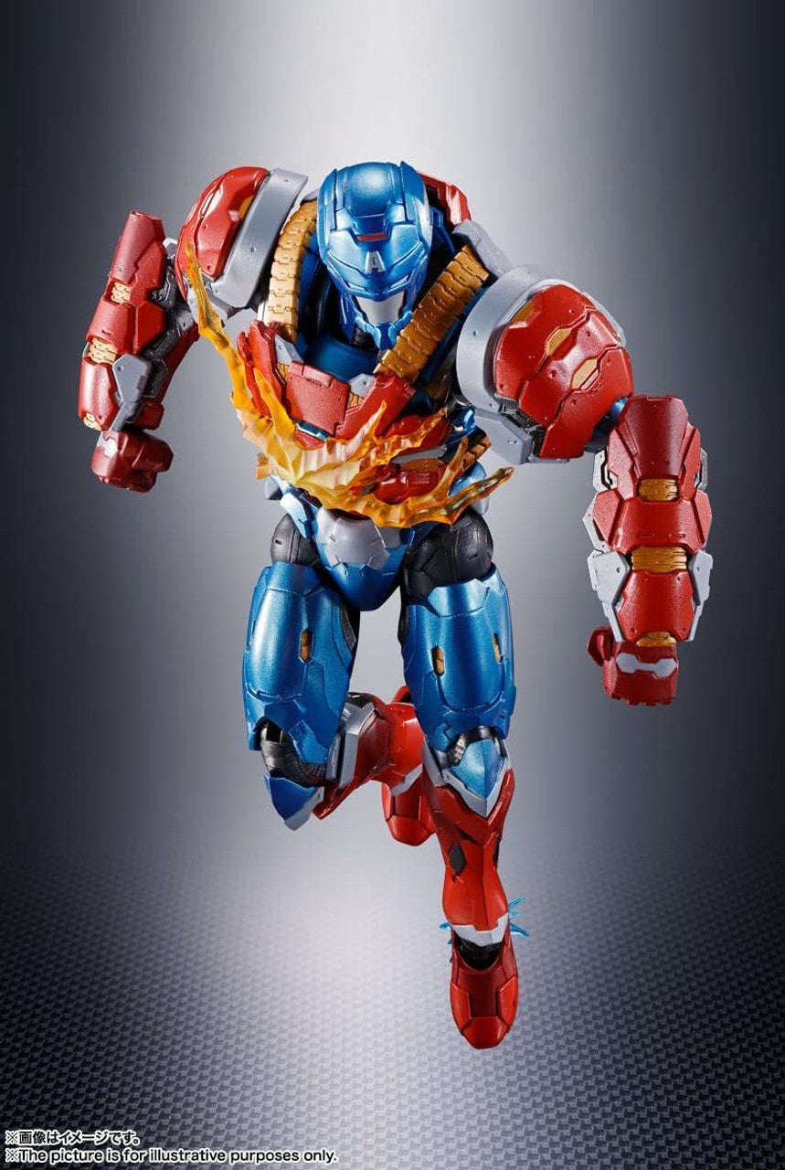 BANDAI Spirits Captain America (Tech-On Avengers) Tech-On Avengers, Bandai Spirits S.H.Figuarts - P-REX Hobby