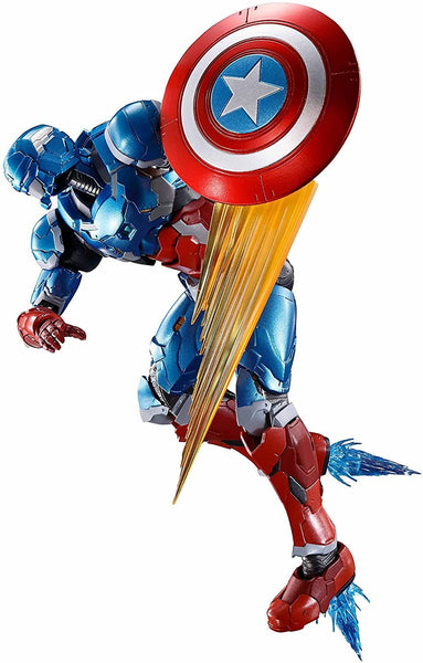 テック・オン アベンジャーズ - Captain America - S.H.Figuarts - (Tech-on Avengers)(Bandai Spirits)