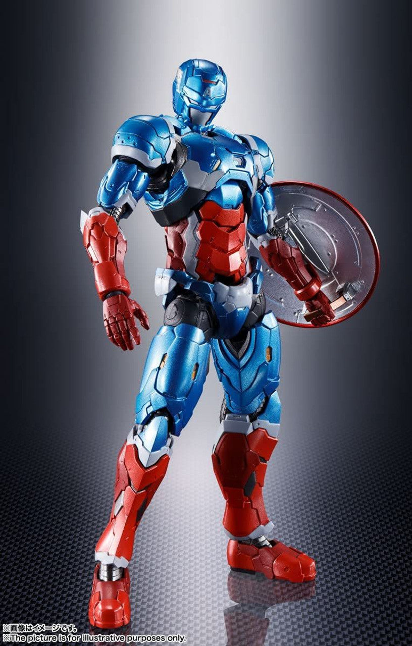 BANDAI Spirits Captain America (Tech-On Avengers) Tech-On Avengers, Bandai Spirits S.H.Figuarts - P-REX Hobby