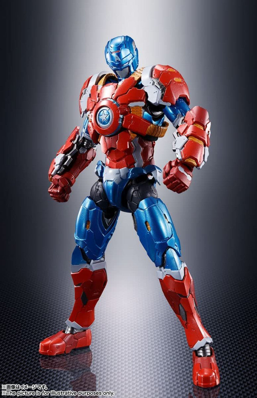 BANDAI Spirits Captain America (Tech-On Avengers) Tech-On Avengers, Bandai Spirits S.H.Figuarts - P-REX Hobby