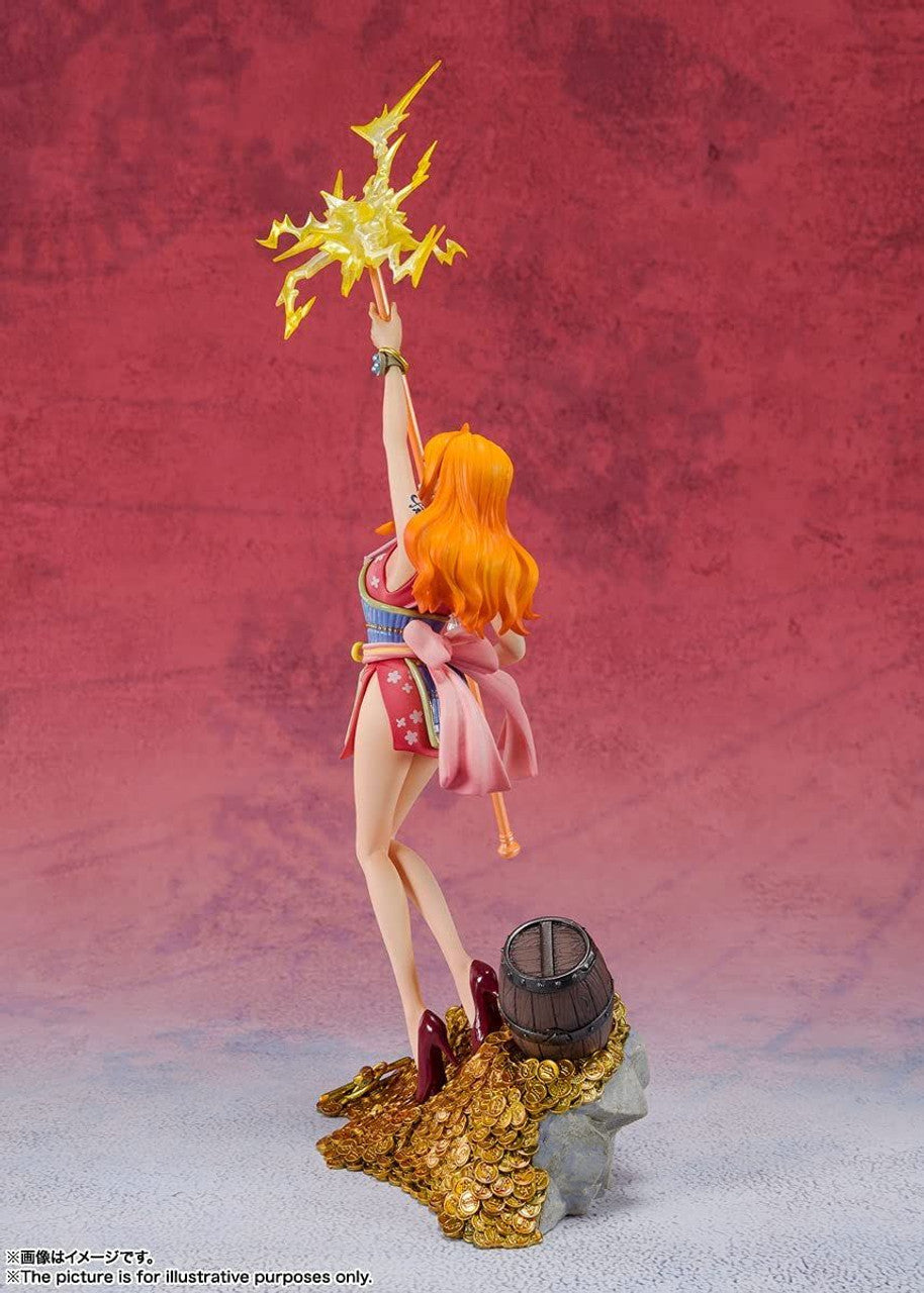 BANDAI Spirits Nami - WT100 Commemorative Eiichiro Oda Illustration DAIKAIZOKU HYAKKEI- One Piece, Bandai Spirits Figuarts ZERO - P-REX Hobby
