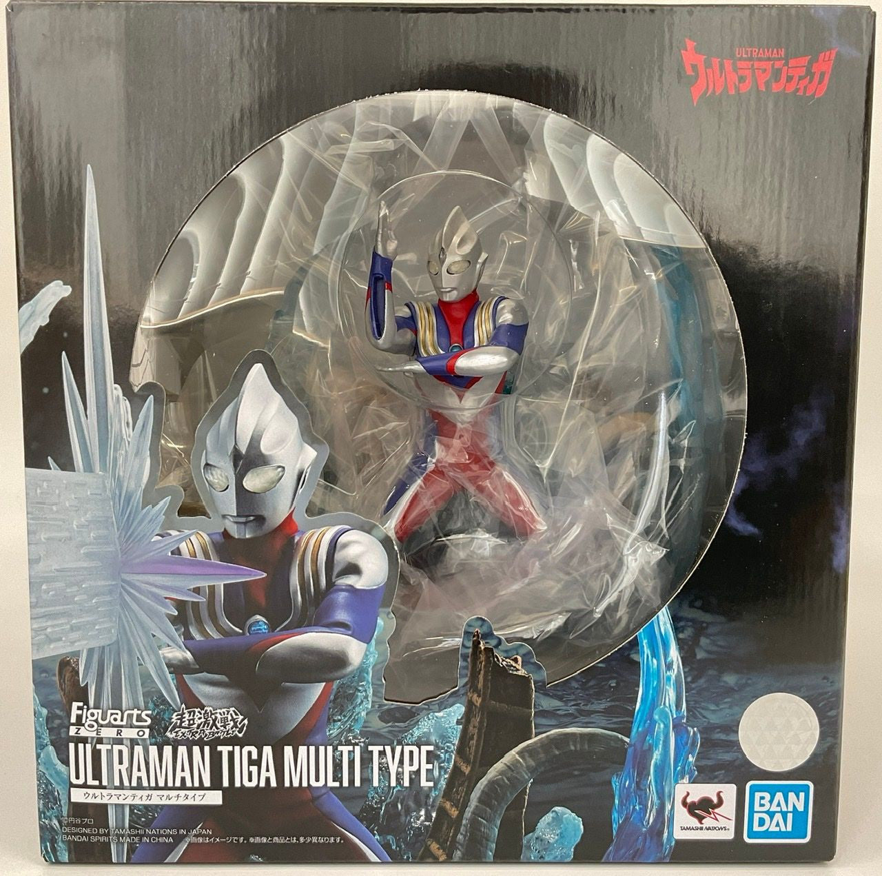BANDAI Spirits Ultraman Tiga Multi Type Ultraman Tiga, Bandai Spirits FiguartsZero - P-REX Hobby