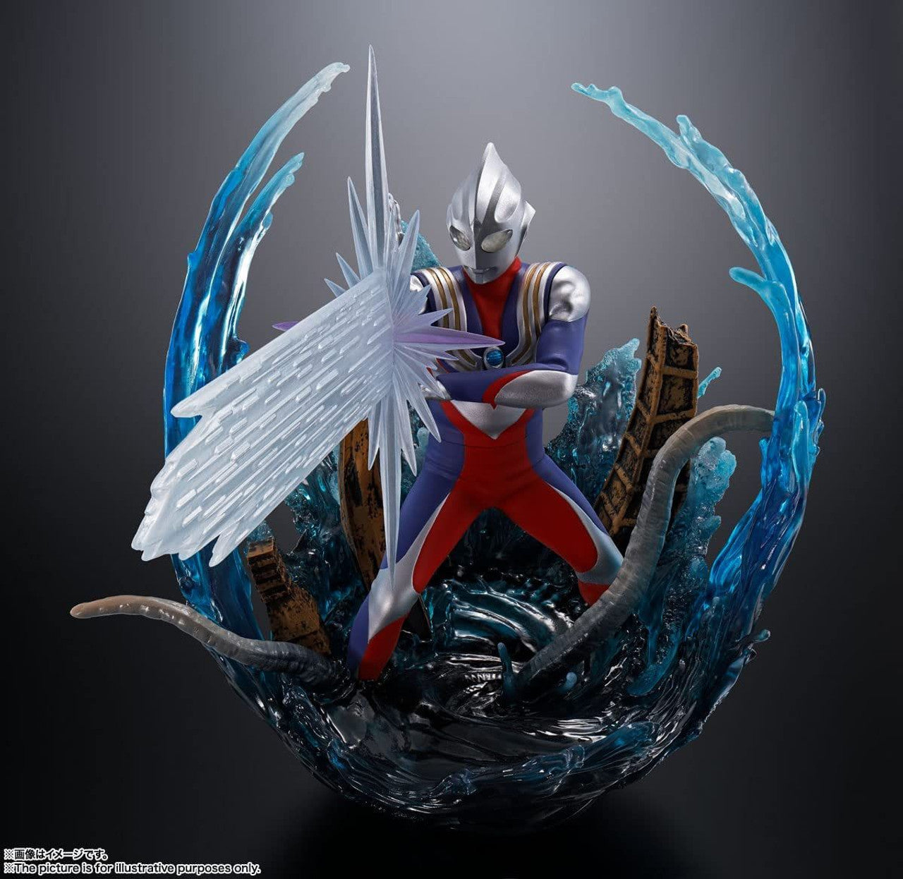 BANDAI Spirits Ultraman Tiga Multi Type Ultraman Tiga, Bandai Spirits FiguartsZero - P-REX Hobby