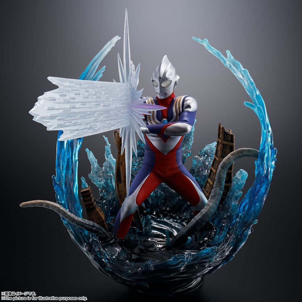 BANDAI Spirits Ultraman Tiga Multi Type Ultraman Tiga, Bandai Spirits FiguartsZero - P-REX Hobby