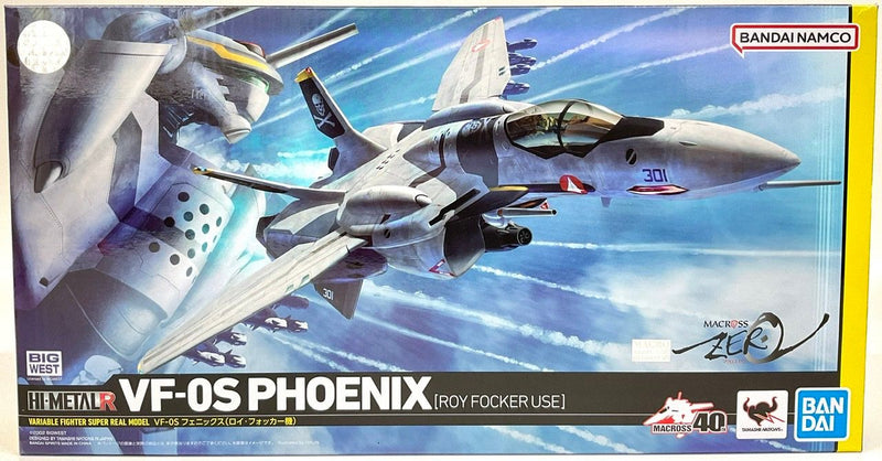 BANDAI Spirits VF-0S Phoenix (Roy Focker Use) Macross ZERO, Bandai Spirits HI-Metal R