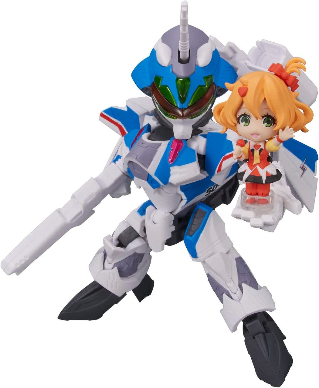 BANDAI Spirits VF-31J Siegfried (Hayate Immelmann use) with Freyja Wion(4573102641526)