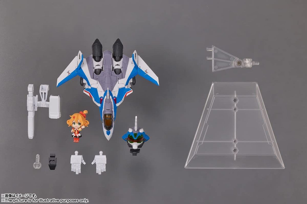 BANDAI Spirits VF-31J Siegfried (Hayate Immelmann use) with Freyja Wion(4573102641526)