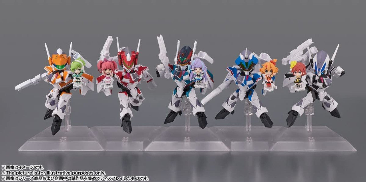 BANDAI Spirits VF-31F Siegfried (Messer Ihlefeld use) with Kaname Buccaneer(4573102641533)