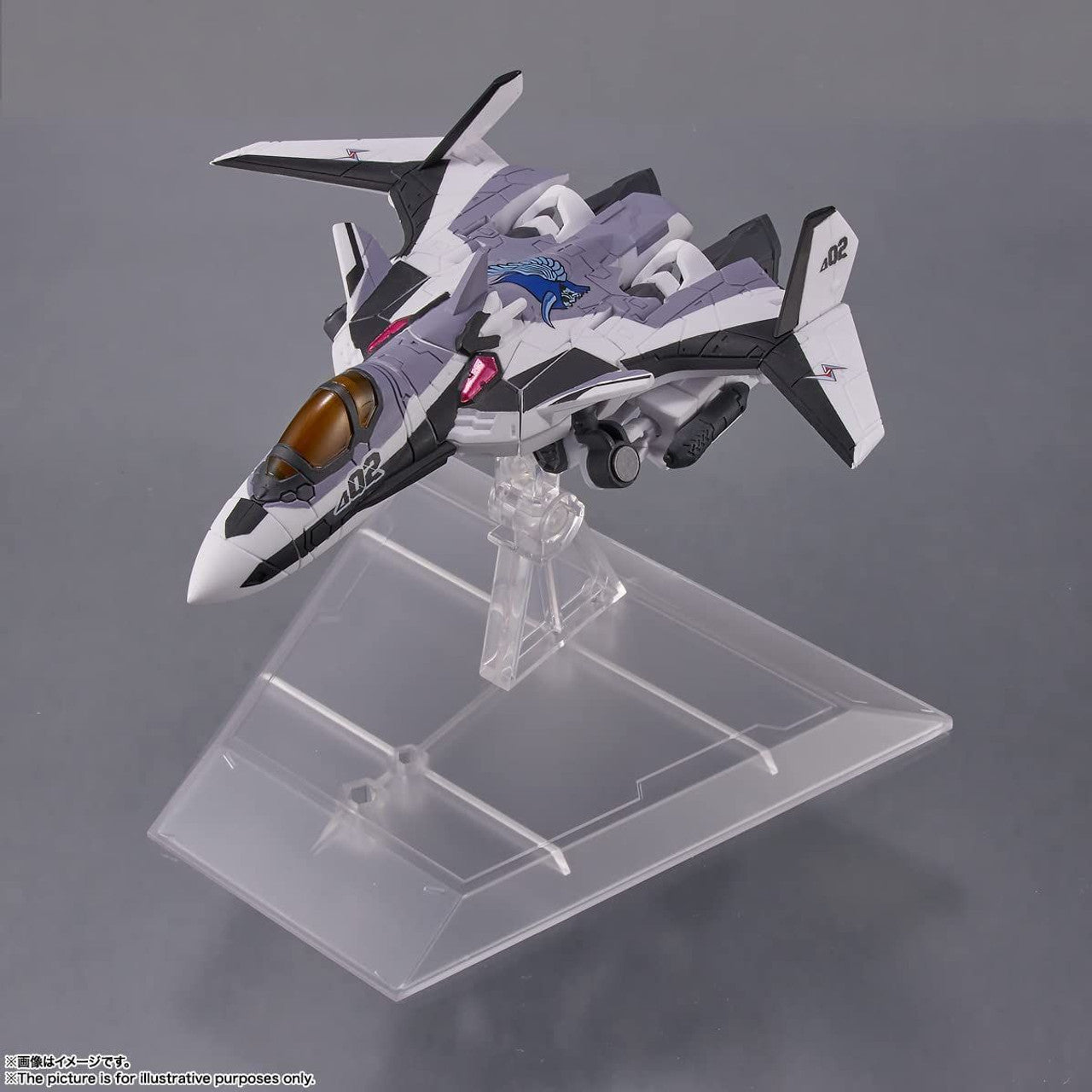 BANDAI Spirits VF-31F Siegfried (Messer Ihlefeld use) with Kaname Buccaneer(4573102641533)