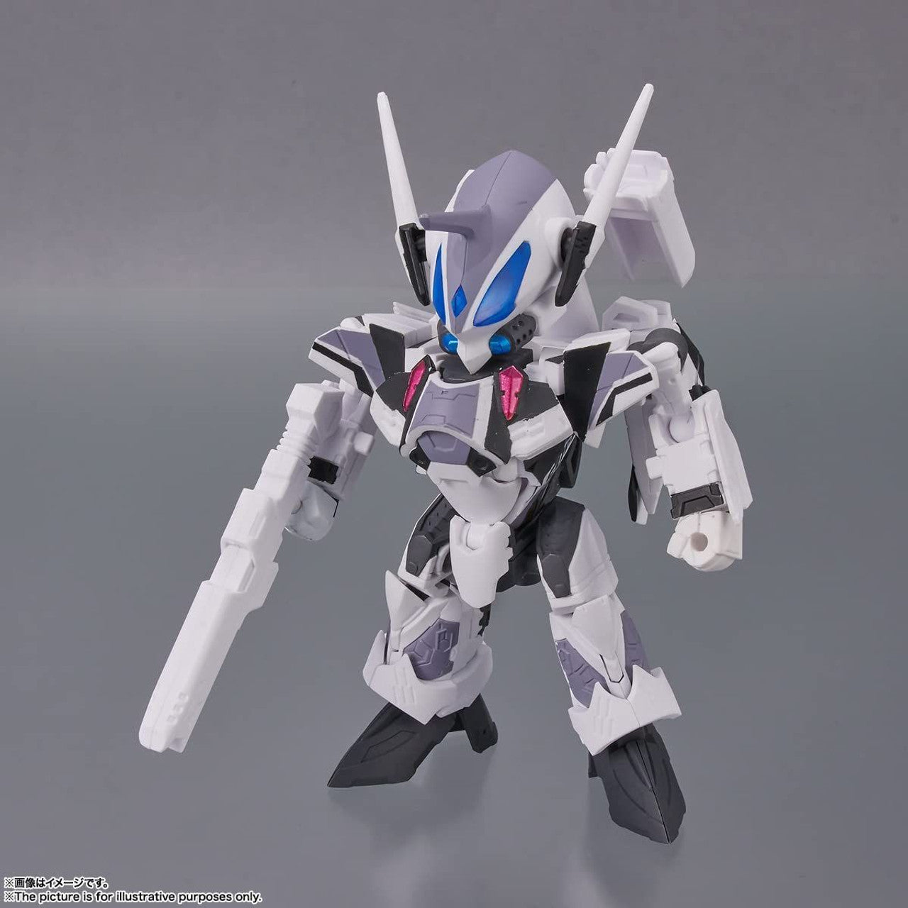 BANDAI Spirits VF-31F Siegfried (Messer Ihlefeld use) with Kaname Buccaneer(4573102641533)