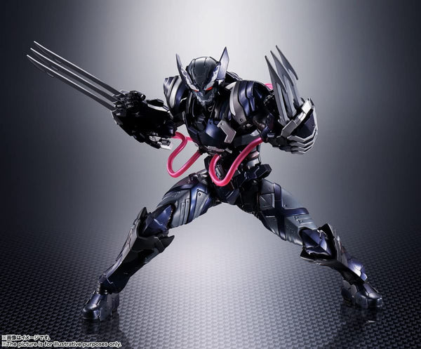 BANDAI Spirits Venom Symbiote Wolverine (Tech-On Avengers) Tech-On Avnegers, Bandai Spirits S.H.Figuarts