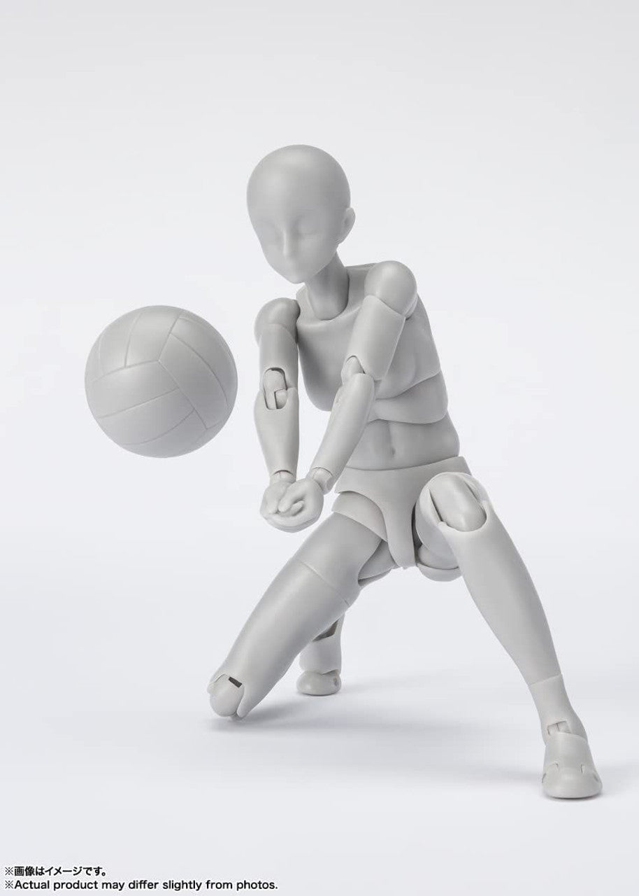 BANDAI Spirits Body-Chan -Sports- Edition DX Set (Gray Color ver.) , Tamashii Nations S.H.Figuarts(4573102649348)