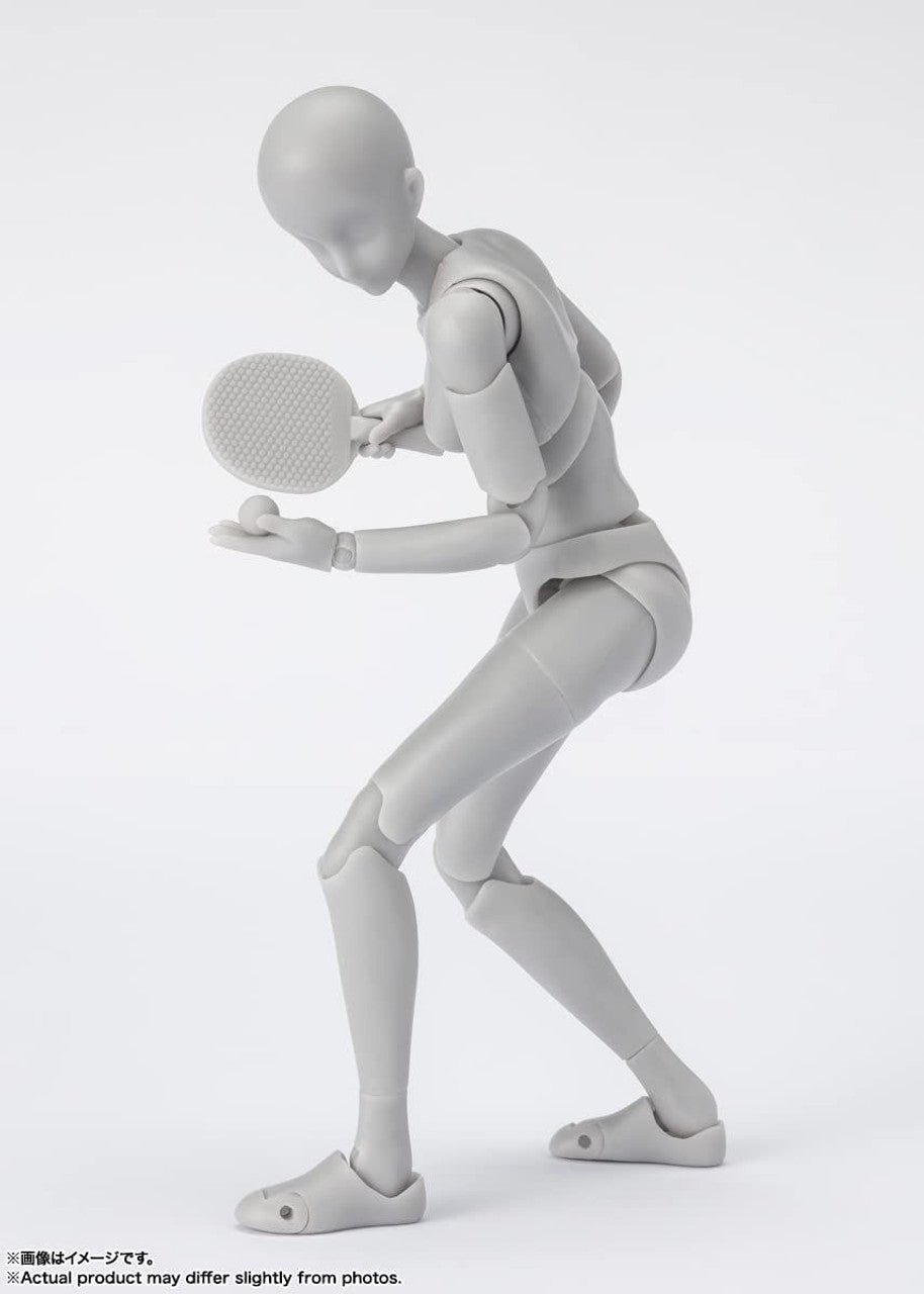 BANDAI Spirits Body-Chan -Sports- Edition DX Set (Gray Color ver.) , Tamashii Nations S.H.Figuarts(4573102649348)