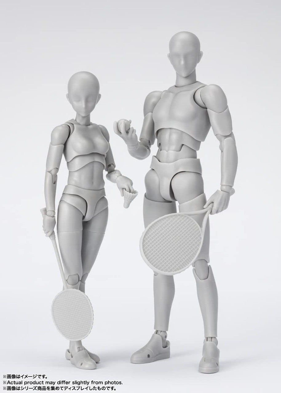 BANDAI Spirits Body-Chan -Sports- Edition DX Set (Gray Color ver.) , Tamashii Nations S.H.Figuarts(4573102649348)
