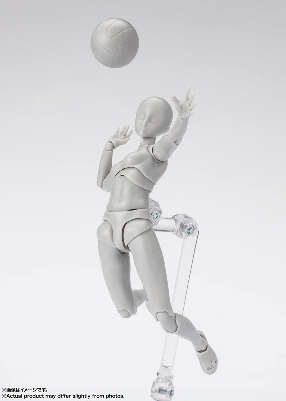 BANDAI Spirits Body-Chan -Sports- Edition DX Set (Gray Color ver.) , Tamashii Nations S.H.Figuarts(4573102649348)