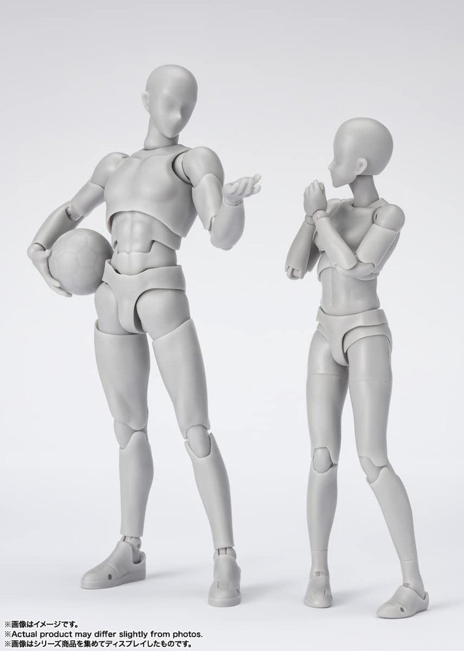 BANDAI Spirits Body-Chan -Sports- Edition DX Set (Gray Color ver.) , Tamashii Nations S.H.Figuarts(4573102649348)
