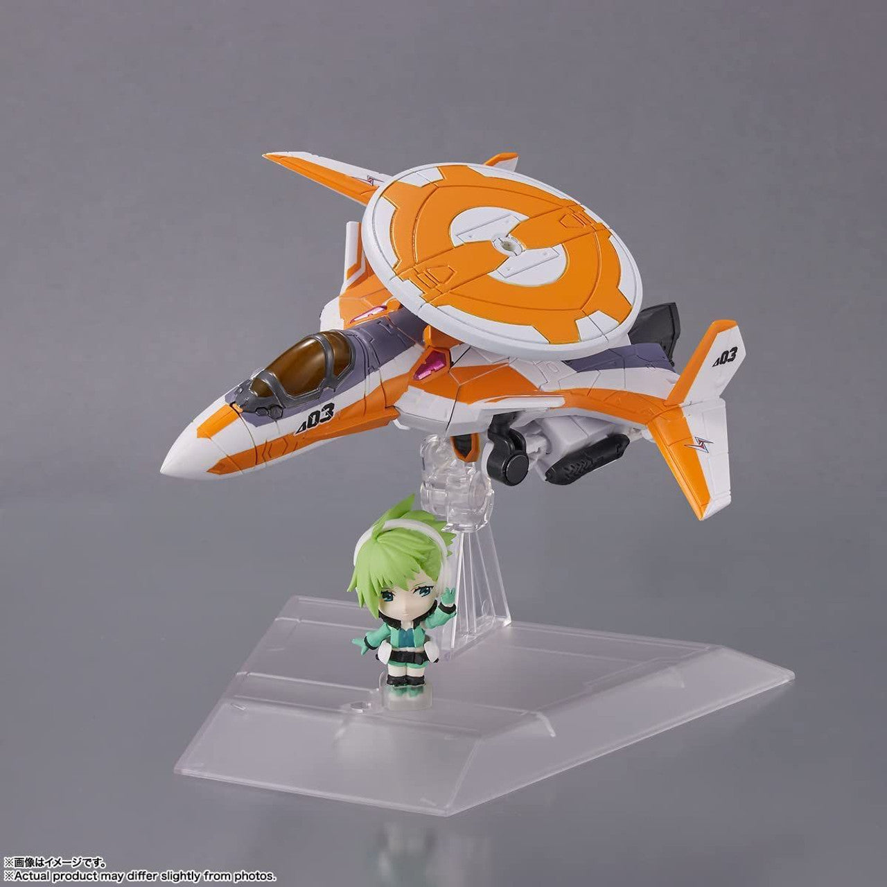 BANDAI Spirits VF-31E SIEGFRIED(CHUCK MUSTANG USE) with REINA PROWLER | 4573102649737