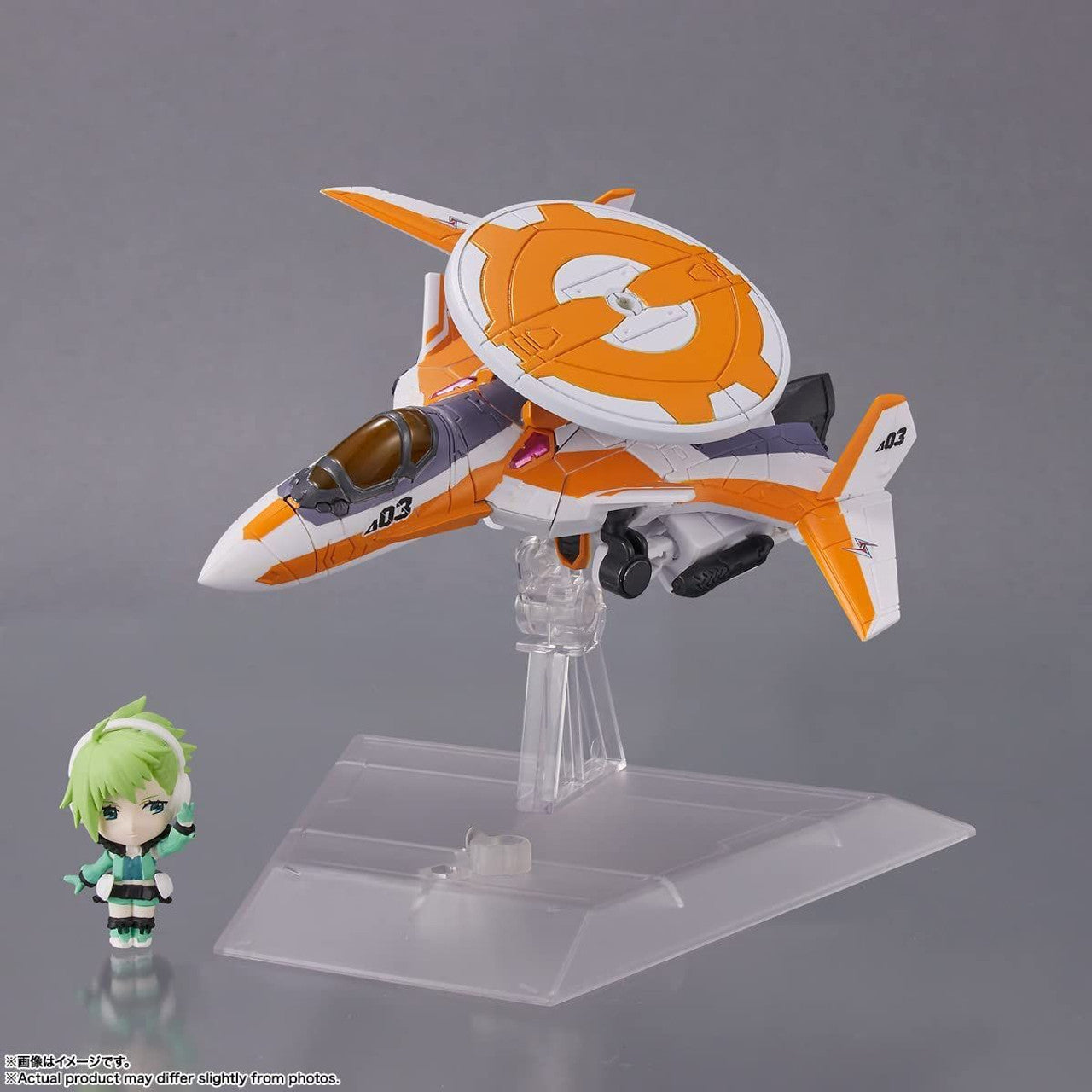 BANDAI Spirits VF-31E SIEGFRIED(CHUCK MUSTANG USE) with REINA PROWLER | 4573102649737