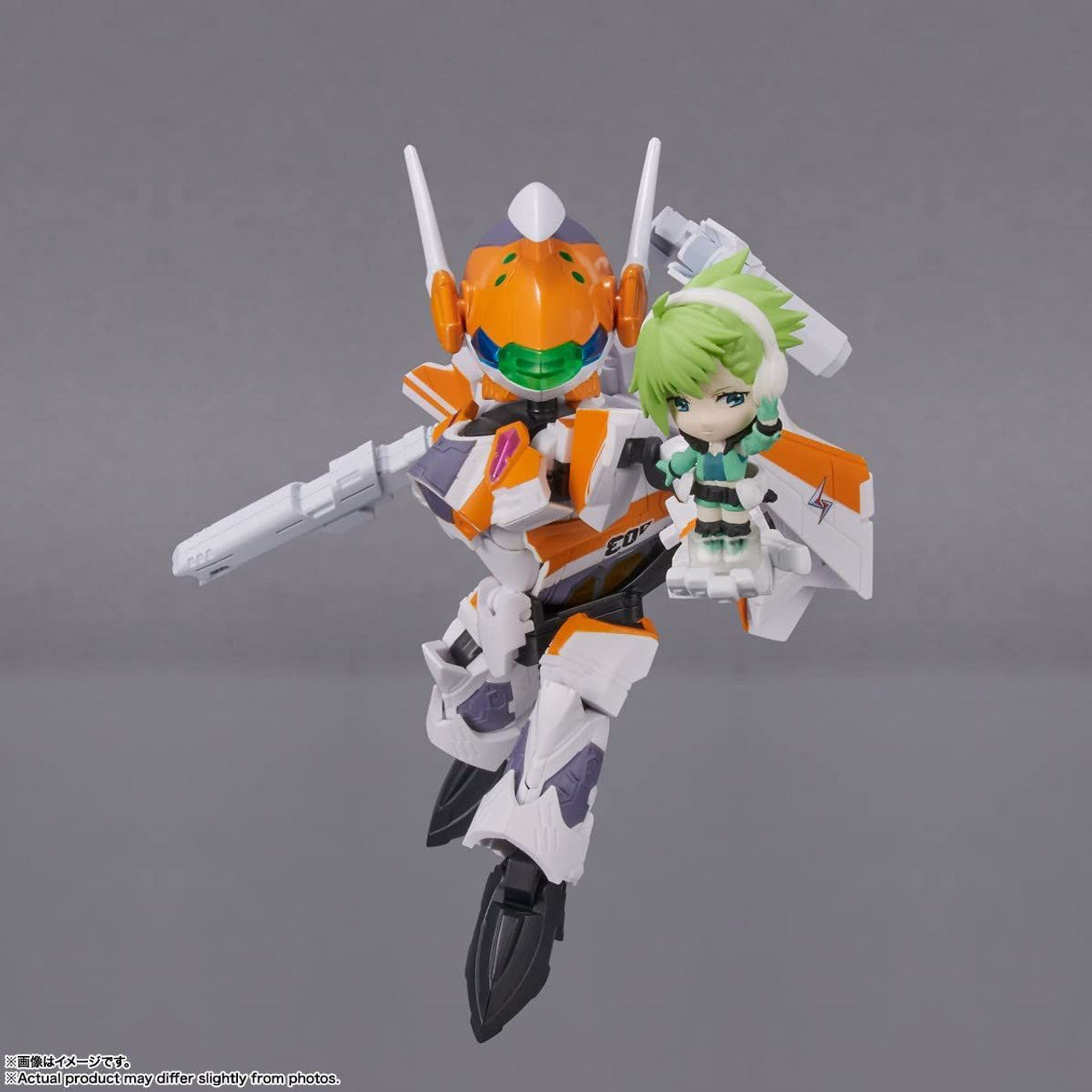 BANDAI Spirits VF-31E SIEGFRIED(CHUCK MUSTANG USE) with REINA PROWLER | 4573102649737