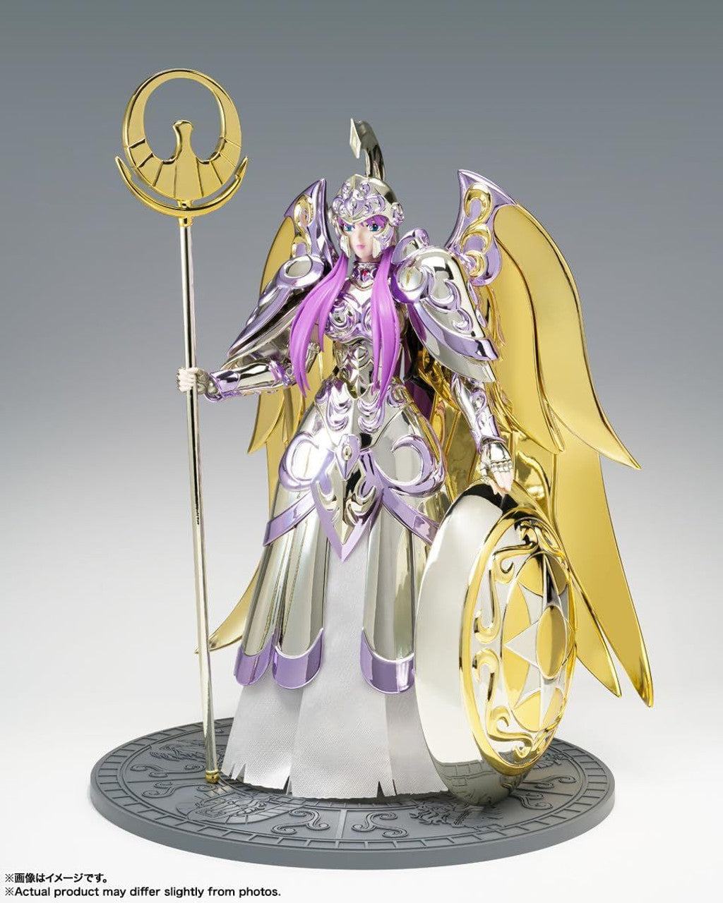 BANDAI Tamashii GODDESS ATHENA & SAORI KIDO "SAINT SEIYA", Bandai Spirits SAINT CLOTH MYTH EX(4573102653314)