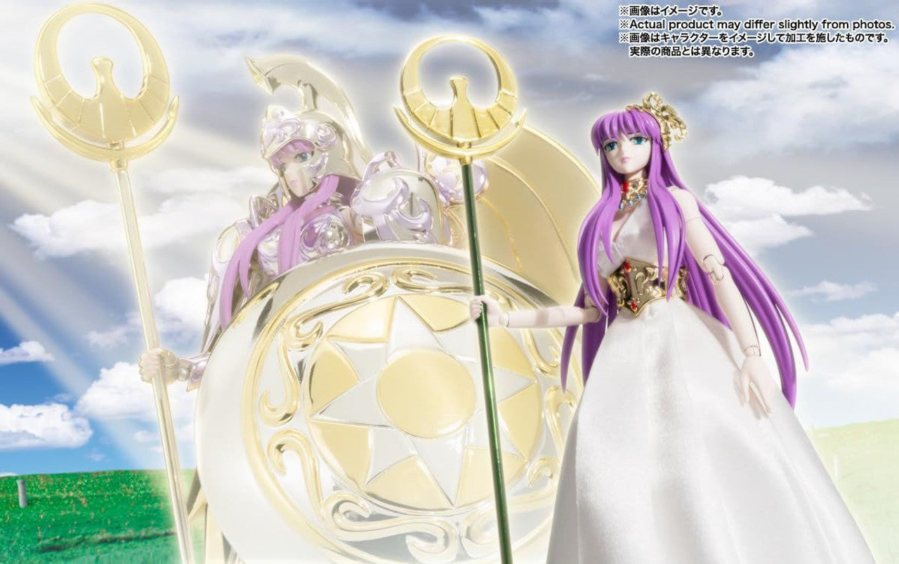 BANDAI Tamashii GODDESS ATHENA & SAORI KIDO "SAINT SEIYA", Bandai Spirits SAINT CLOTH MYTH EX(4573102653314)