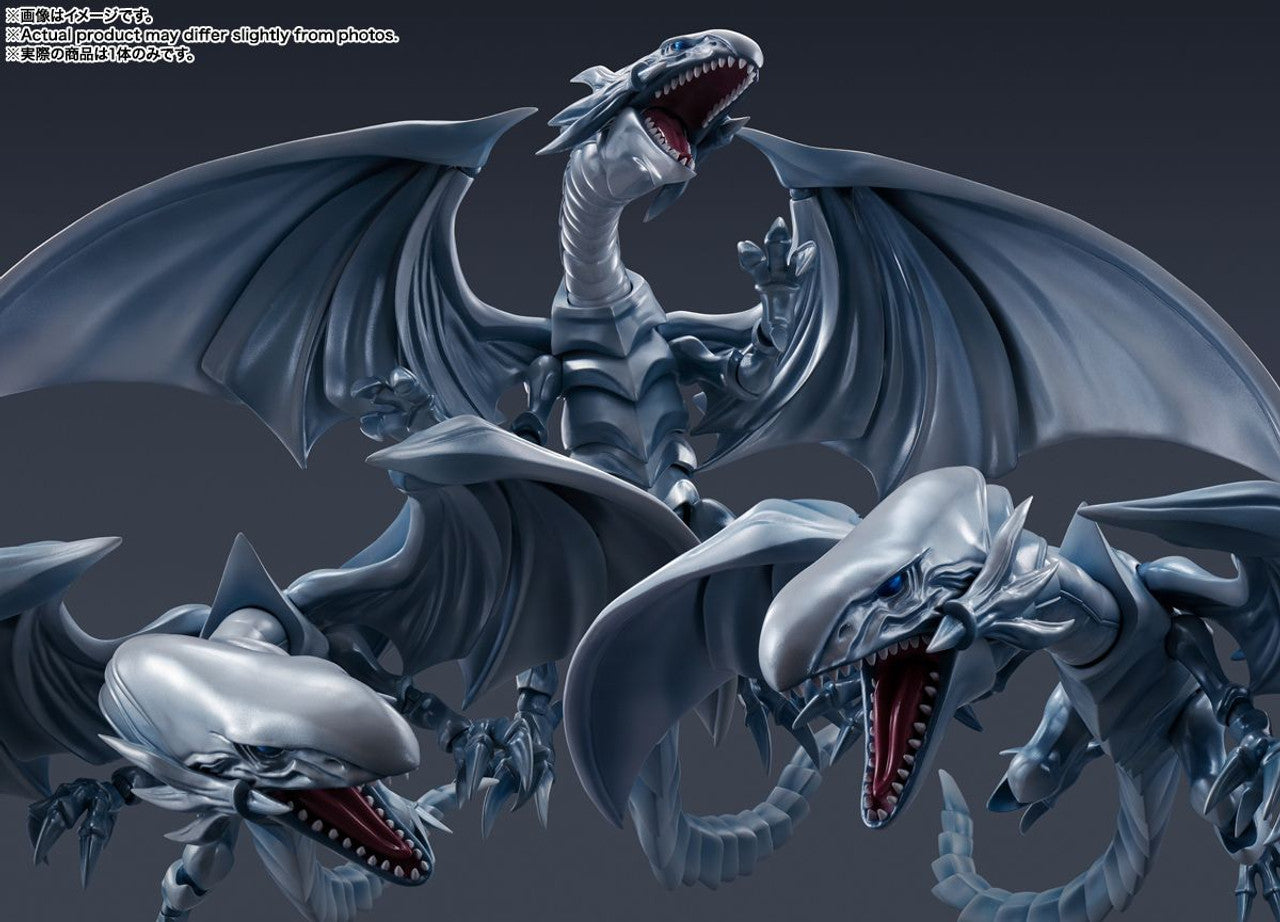 BANDAI Tamashii BLUE-EYES WHITE DRAGON "Yu-Gi-Oh Duel Monsters", Bandai Spirits S.H.MonsterArts | 4573102654755