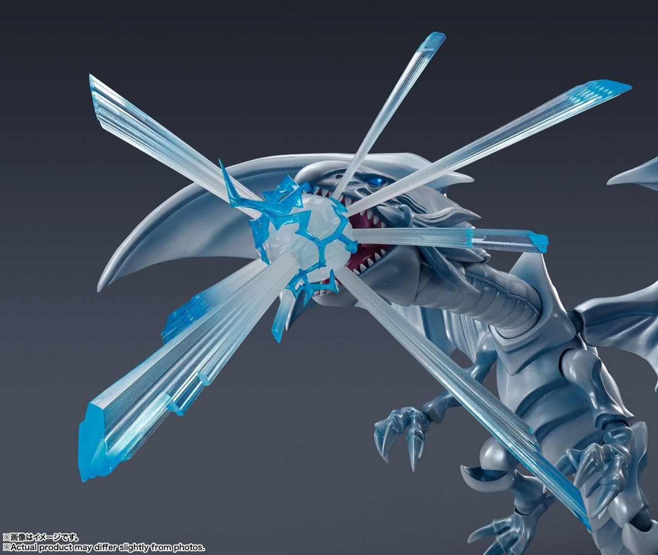 BANDAI Tamashii BLUE-EYES WHITE DRAGON "Yu-Gi-Oh Duel Monsters", Bandai Spirits S.H.MonsterArts | 4573102654755