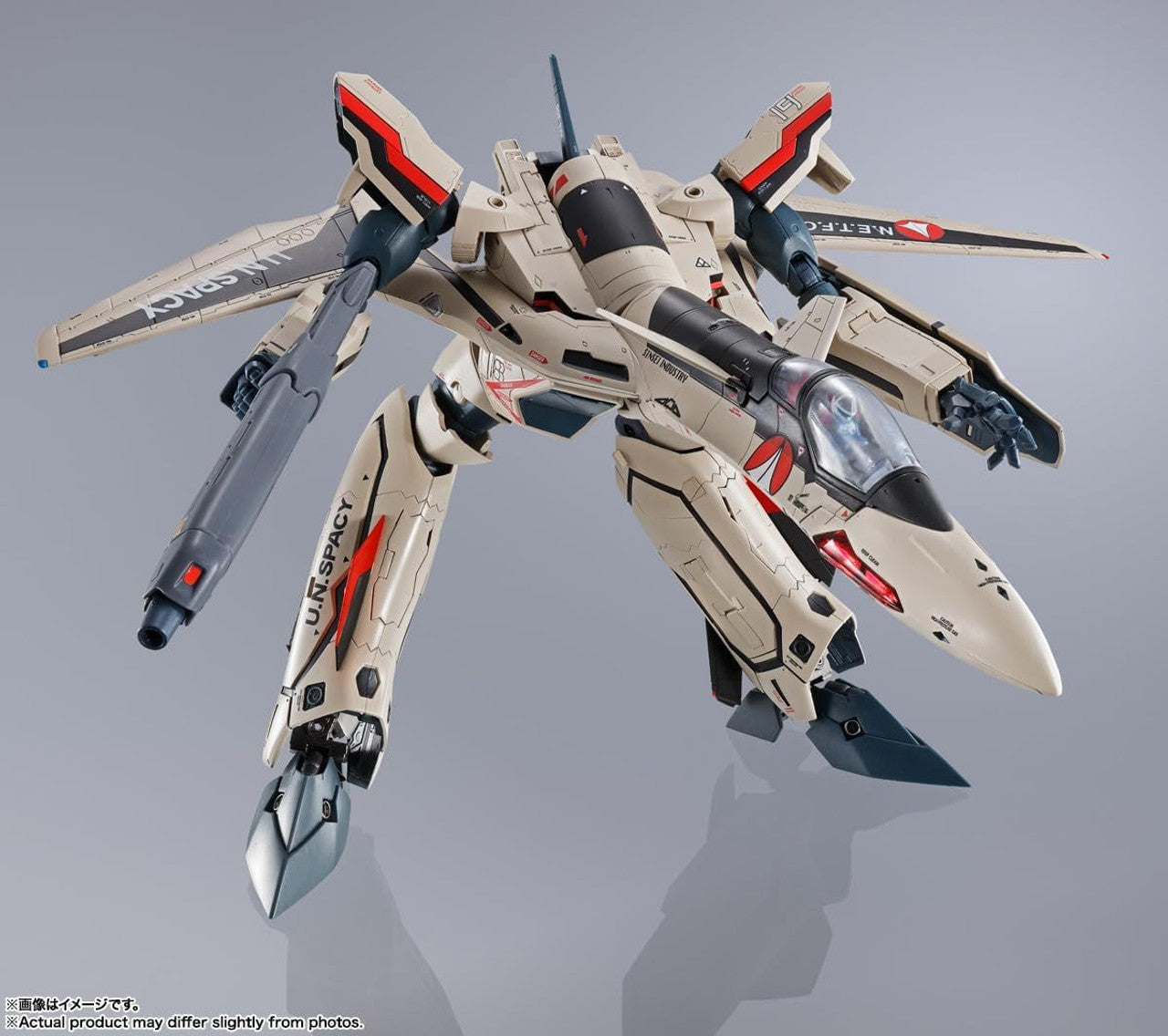 BANDAI Tamashii YF-19 EXCALIBUR(ISAMU ALVA DYSON USE) "MACROSS PLUS", Bandai Spirits DX CHOGOKIN(4573102655158)